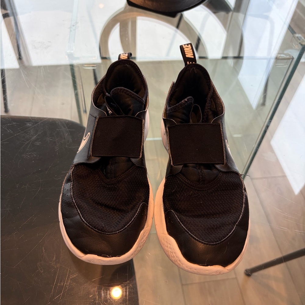Nike Kids Black and White Slip-On Sneakers